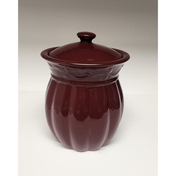 Celebrating Home 3Pc Vintage Berry Red Cookie Jar Canisters - Picture 9 of 13